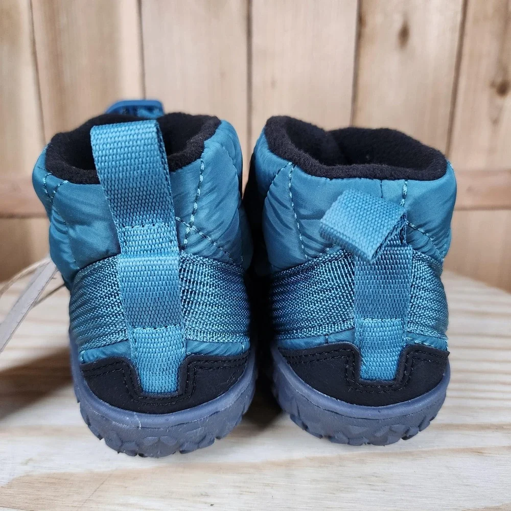 Chaco Ramble Puff Kid Boots Youth Size‎ 3 Glacier Blue Quilted Ankle JCH180348